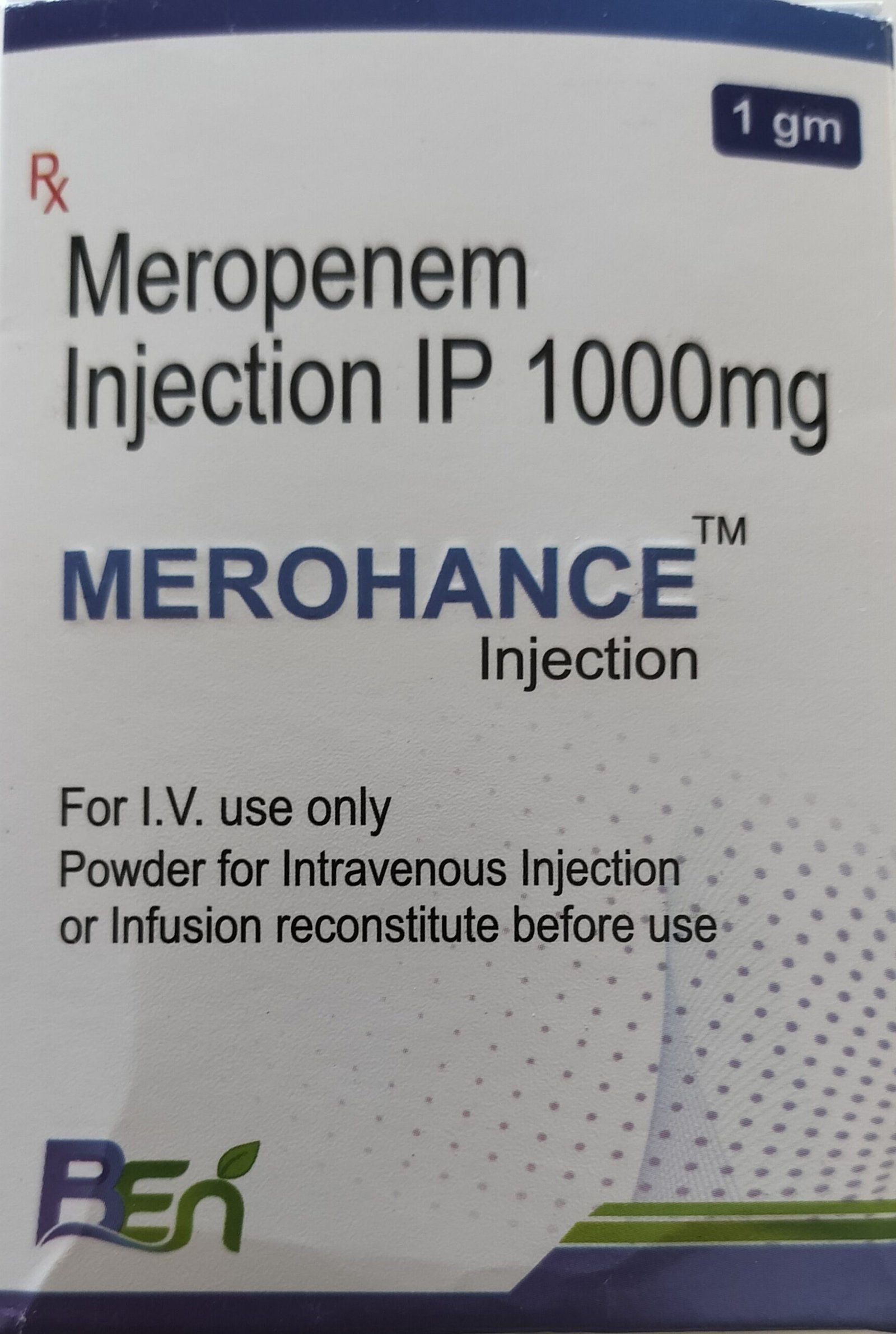 Meropenem 1g injection